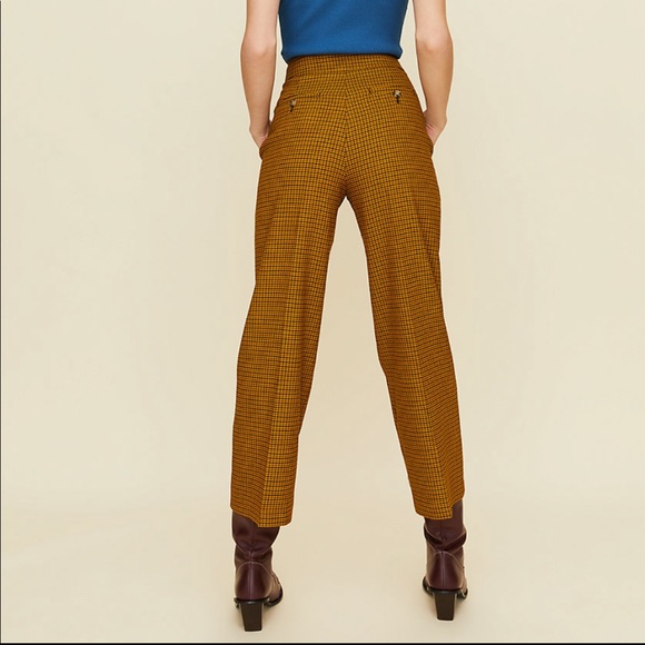 Aritzia Little Moon MALVA Check Pants - Picture 2 of 11